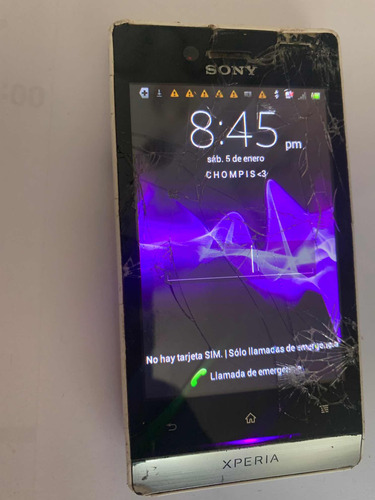 Sony Xperia Miro St23a ( Para Reparación O Refacciones) (Usado)