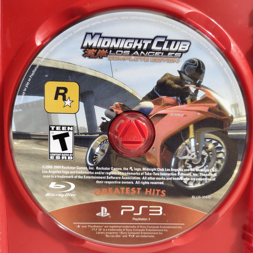 Midnight Club Los Angeles Complete Edition Ps3 Original (Usado)