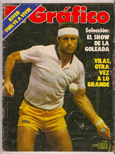 Revista El Gràfico Nº 3164 Vilas, Otra Vez A Lo Grande 1980