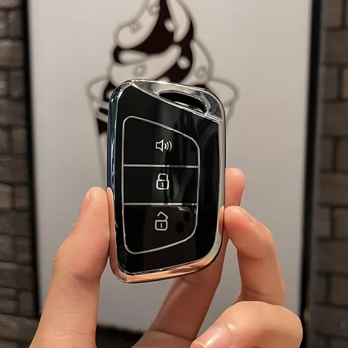 Funda Para Llave Presencial 3 Botones Jac Sei2 Sei3 Sei4