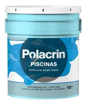 Comprar Recubrimiento Polacrin Para Piletas Piscina Celeste X 4 Lts