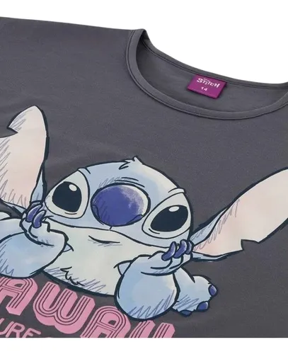 Polera Stitch Talla 14 Original Disney