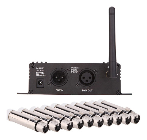 Controlador Inalámbrico Dmx 2,4g 512, Transmisor, Receptor,