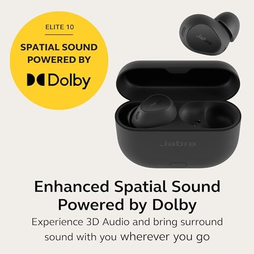 Audífonos Inalámbricos Jabra Elite 10 Gen 2 Con Dolby Atmos