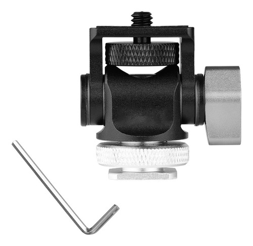 Adaptador De Montura De Zapata Dslr Cámara Trípode Negro