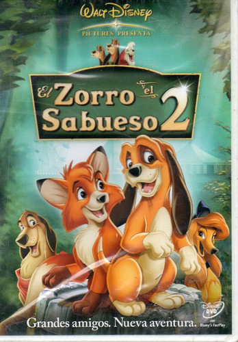 El Zorro Y El Sabueso 2 - Dvd Nuevo Original Cerrado