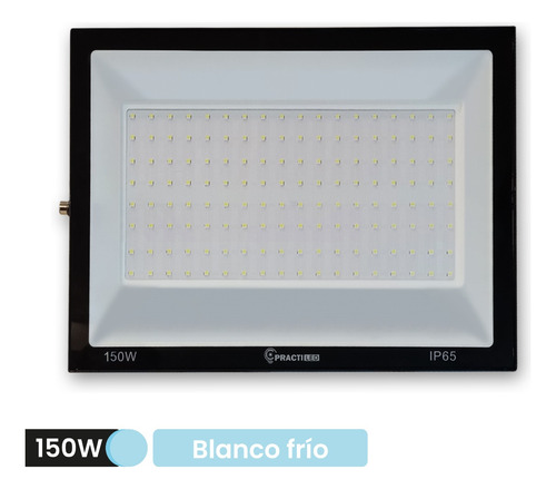 Imagen 4 de 9 de Pack X 6 Reflector Led 150w Alta Potencia Exterior