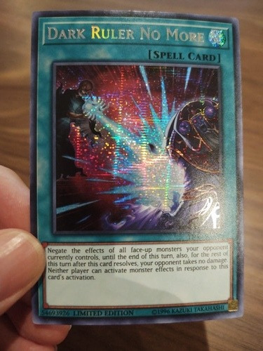 Yu-gi-oh! Dark Ruler No More Tn19-en014 Limited Ed Secreta (Usado)