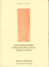 Lecciones Sobre San Juan De La Cruz - Emilio Orozco Diaz