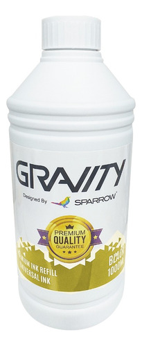 Tinta Compatible De Litro Gravity Yellow -kentol Sa