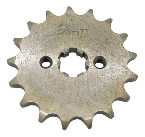 2x 17t 428 Cadena De 17 Mm / Rueda Dentada Delantera Cog