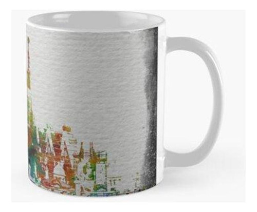 Taza Sagrada Familia Pintada Calidad Premium