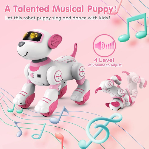 Vatos Juguete Robot Perro Control Remoto Para Niños - Intera