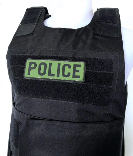Hannah Fit Gancho De Parche De Policía De Pvc Grande Para Ch