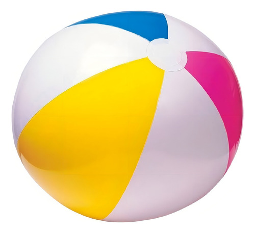 Pelota Inflable Intex Colores Brillantes 61 Cm Balon 59030