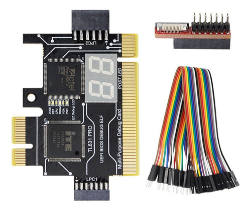 Tarjeta De Diagnóstico Tl631 Pro Lpc-debug Pci-e Pci-e Mothe