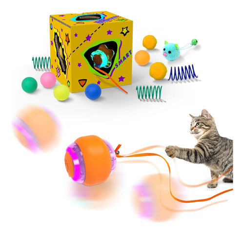 Bentopal Cat Toys - Juego Interactivo De Caja De Rompecabeza