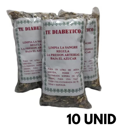 Te Diabetico 10 Unidades 