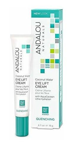 Imagen 1 de 4 de Andalou Naturals Agua De Coco Crema De Ojos Ascensor, 0,6 On