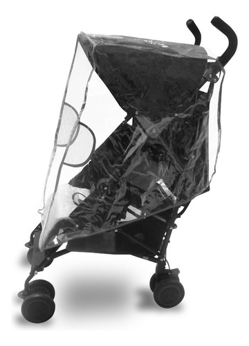 Capa De Chuva Protetora P/ Carrinho De Bebê Universal Clingo