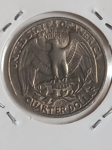 Eeuu 1982 P. Moneda De Quarter Dollar C/ Error. Mb. Mira!!!! (Usado)