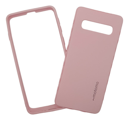 Funda Estuche Bumper Silicona Para Samsung Galaxy S10 Rosado