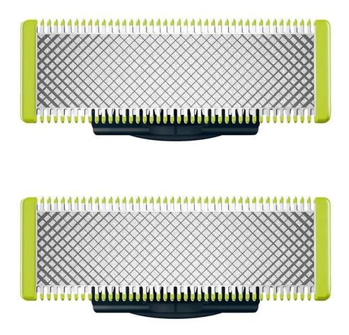 Imagen 2 de 7 de Repuesto Philips Oneblade Qp220 X 2 Cuchilla Qp2521 Qp6510