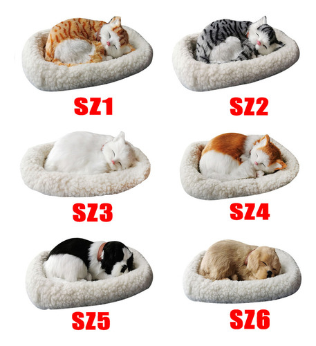 Simulation Cat Plush Home Ornaments Dog