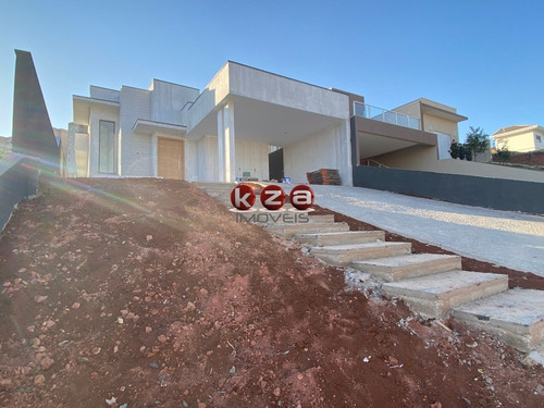 Imagem 3 de 30 de Casa Térrea 3 Suítes E Piscina A Venda Em Condomínio Fechado Em Valinhos - Ca01815 - 68386066