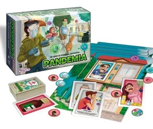 Juego De Mesa - Pandemia Un Juego De Diversion ..contagiosa