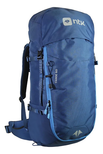Mochila Para Camping Tahoe 60 Litros Azul - Nautika