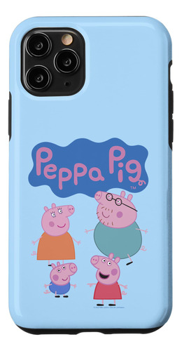 iPhone 11 Pro Peppa Pig Family Logo Case B08tkj3fjh_310324