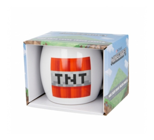 Taza Tazon Minecraft Original Con Caja 380ml