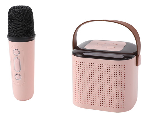 Mini Máquina De Micrófono Con Altavoz De Karaoke Rgb Para Ni