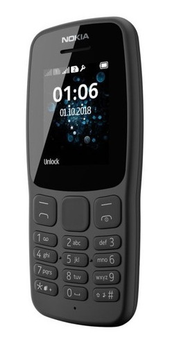 Nokia 106 (2018) 4 Mb Gris Oscuro 4 Mb Ram