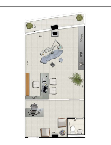 Imagem 5 de 6 de Sala Condominio Centro Empresarial Taquari Sao Jose Dos Campos Sp Brasil - 556