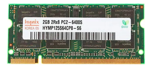 Memória Notebook 2gb Ddr2 800mhz Hynix