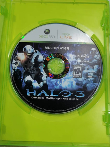 Halo 3 Odst  Pack De Mapas Xbox 360 