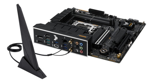 Placa Mãe Asus Tuf Gaming B760m-plus Wifi Lga 1700 Ddr5 Cor Preto