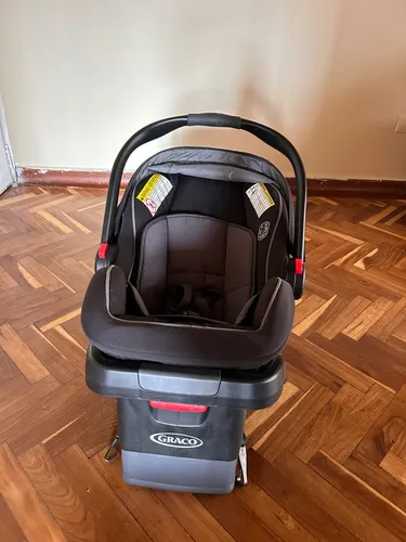 Silla De Bebé Graco Click Connect + Base Para Carro/avión (Usado)