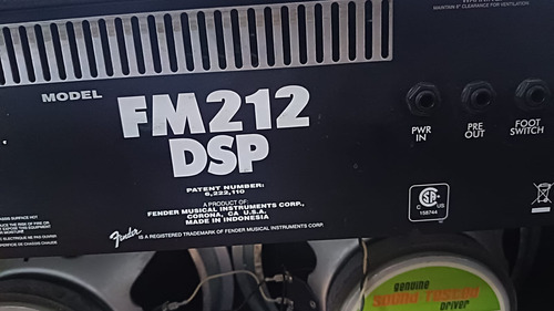 Fender Frontman 2x12 Negro (Usado)