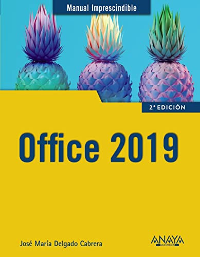 Libro Office 2019 Manual Imprescindible De José María Delgad