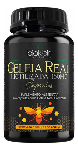 Geleia Real Liofilizada 60 Cápsulas