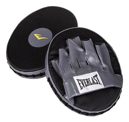Manopla Everlast Punch Mitts Preto/cinza