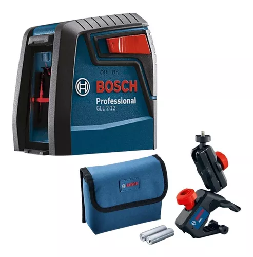 Nivel Laser Bosch Gll 2-12 Autonivelante + Funda + 2 Pilas