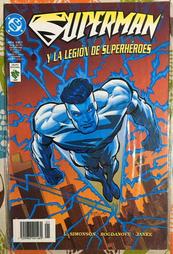 Supermán Y La Legion De Superhéroes Tomo Editorial Vid