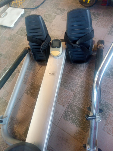 Máquina De Remo Para Ejercicio, Gym Resistencia Hidráulica! (Usado)