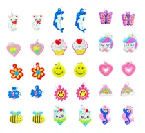 Comprar Loom Bands 30 Dijes De Silicona Para Pulseras M11