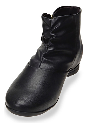 Bota Casual Feminina Cano Curto Comfortflex