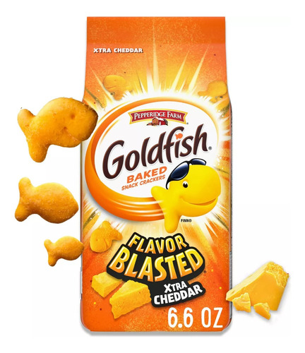 Pepperidge Farm Goldfish Galletas Xtra Cheddar 187 Gr 